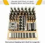 41-Piece Doming Block and Punch Set