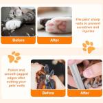 Durable Metal Pet Nail File for Smooth Shaping