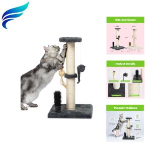 Interactive Cat Scratcher and Claw Safe Post