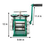 85mm Stainless Steel Manual Rolling Mill for Jewelry