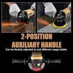 Shieldpro Cordless Angle Grinder with 3 Speeds