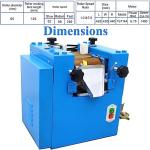 Laboratory Three Roll Grinding Mill for Pigments