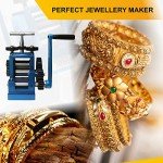 3-Inch Manual Rolling Mill for Jewelry Making