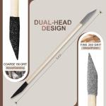 Dual-Grit Sanding Sticks 150/280 Grit - 20 Pack