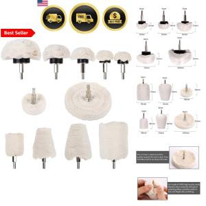 11-Piece Buffing Wheel Kit for Metal Polishing