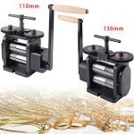 Manual Jewelry Rolling Mill with Flat Rollers