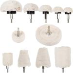 11-Piece Buffing Wheel Kit for Metal Polishing