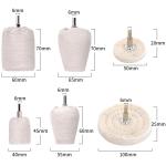 11-Piece Buffing Wheel Kit for Metal Polishing