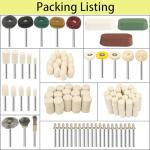 246PCS Dremel Polishing Wheel Kit for Jewelry
