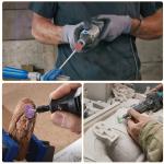 48X 1" 80-2500# Diamond Radial Bristle Disc Kit for Wood Metal Jewelry Polishing