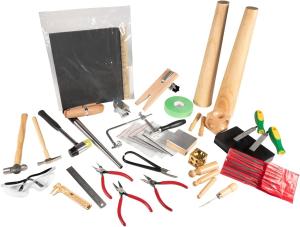 Metalsmith Tools Kit Beginners -Apprentice Metalsmithing Jewelry Making Tool Set