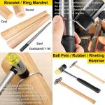 Metalsmith Tools Kit Beginners -Apprentice Metalsmithing Jewelry Making Tool Set