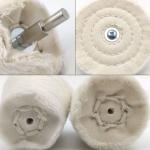 6 pcs Buffing Wheel for Drill, Pad Polishing Kits, Shaped Tool Metal