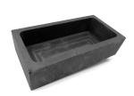 1 Kilo Graphite Ingot Mold Machined to Pour Gold Silver Bars for Melting Kit