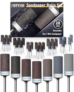 Sanding Drums and Bits Set for Dremel