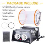 TOOLTOS KT-2000 Rotary Tumbler for Jewelry Polishing