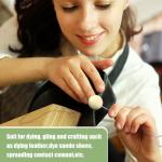 30 Pack Wool Daubers with Metal Handles for Dyeing