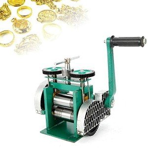 Handheld Jewelry Rolling Mill - 4.7 inch Green