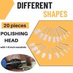 100PCS Dremel Polishing Buffing Wheel Set