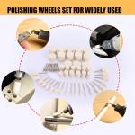 100PCS Dremel Polishing Buffing Wheel Set