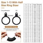 11-Piece Metal Ring Mandrel Set, Sizes 1-13