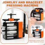 4-in-1 Manual Rolling Mill for Jewelry Making