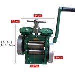 Manual Jewelry Rolling Mill for Metal Flattening