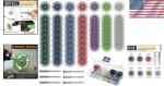 76-Piece Radial Bristle Disc Kit for Polishing