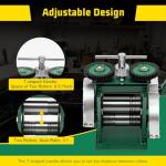 3-in-1 Jewelry Rolling Mill with Hand Crank