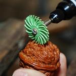 76-Piece Radial Bristle Disc Kit for Polishing