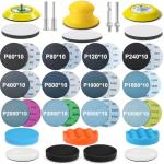 137-Piece Sanding Disc Polishing Kit for All Materials