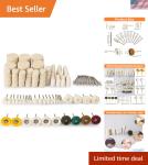 134-Piece Polishing Wheel Kit for Rotary Tools