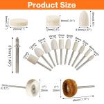134-Piece Polishing Wheel Kit for Rotary Tools
