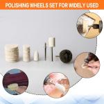 134-Piece Polishing Wheel Kit for Rotary Tools