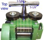 3" Rolling Mill for Jewelry Metal Design