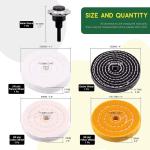 Diamond Polishing Wheel Kit for Metal Jewelry