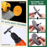 Diamond Polishing Wheel Kit for Metal Jewelry