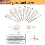 100PCS Dremel Polishing Buffing Wheel Kit