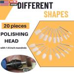 100PCS Dremel Polishing Buffing Wheel Kit