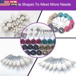 120 PCS Polishing Kit for Rotary Tool Accessories