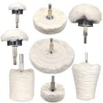 8 Polishing Discs for Metal and Jewelry