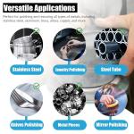 Metal Polishing Compound Kit - 6 Buffing Bars