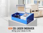 40W CO2 Laser Engraver with Exhaust Fan