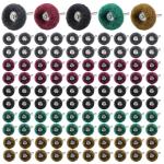 100pc Rotary Tool Abrasive Wheel Set