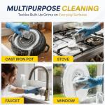 Steel Wool Cleaning & Polishing Kit with Gloves