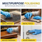 Steel Wool Cleaning & Polishing Kit with Gloves