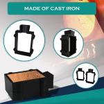 Compact Casting Flask Mold Set with Pins