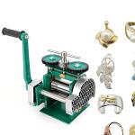Manual Jewelry Rolling Mill Machine, Compact Steel