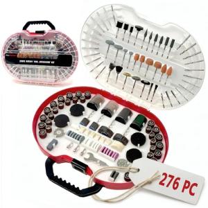 276-Piece Rotary Tool Accessory Kit with Case