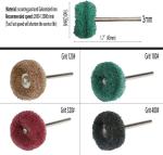 50PCS Buffing Wheel Set - Grit 180 for Metal